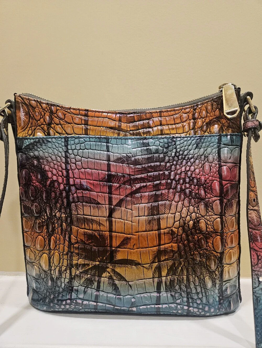 Brahmin Katie Crossbody Bag - Luau - Picture 9 of 13